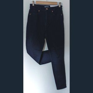 LOFT Jeans Curvy High Waist Skinny Dark